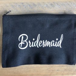 Bridesmaid - Makeup/Cosmetic Bag/Pencil Case