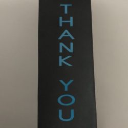 Thank You Bottle Bag (text can be customised)