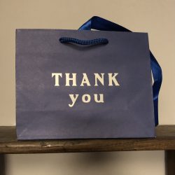 Luxury Thank You Gift Bag (text can be customised)