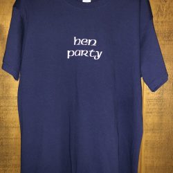 Hen Party Top/T-Shirt (text can be customised)